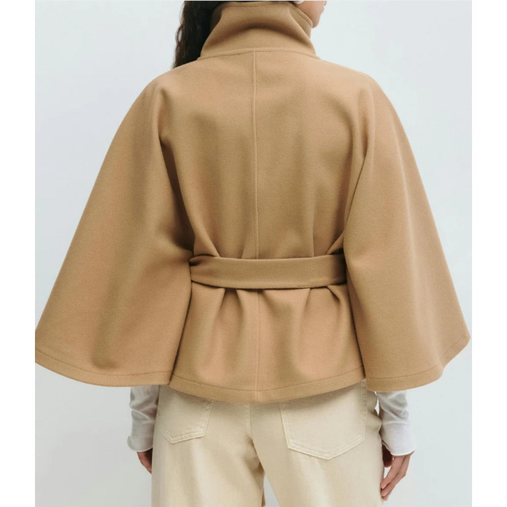 Unity | High Collar Cape Coat