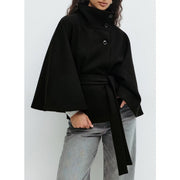 Unity | High Collar Cape Coat