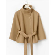 Unity | High Collar Cape Coat