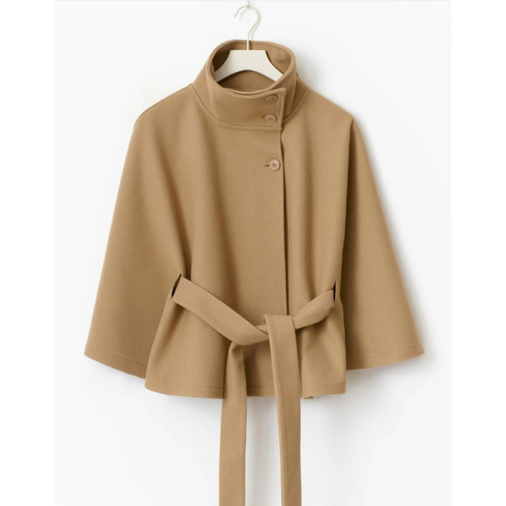 Unity | High Collar Cape Coat