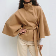 Unity | High Collar Cape Coat