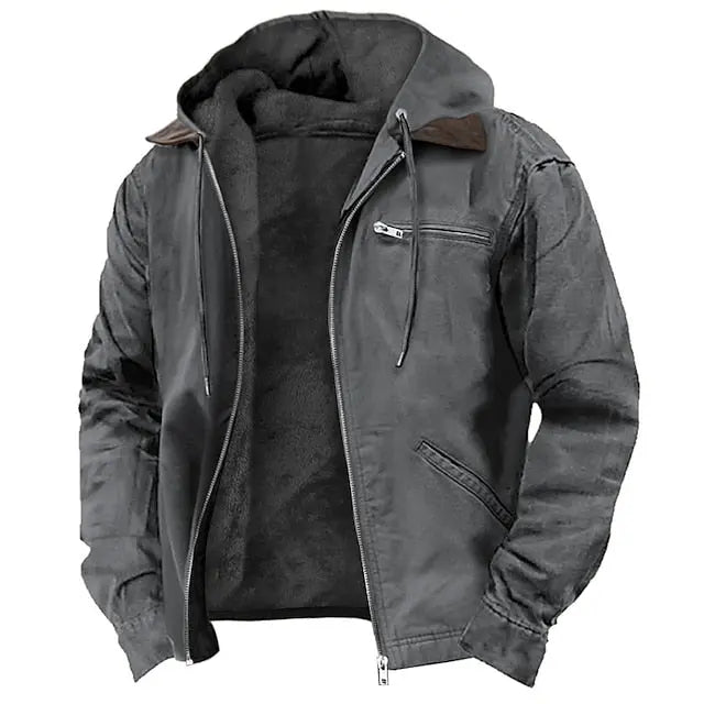 Valentino | Lined Hooded Casual Jacket