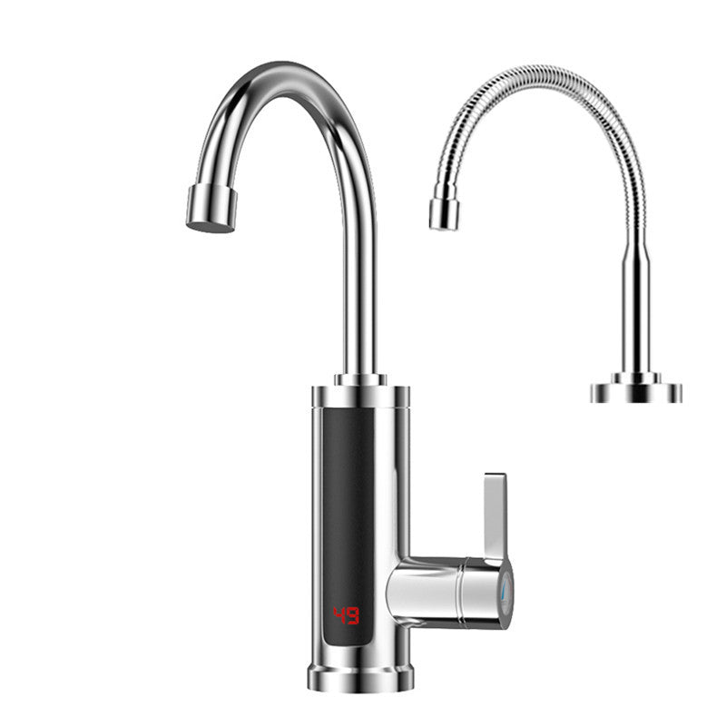 Waterside | Tankless Instant Hot Water Faucet with Digital Temperature Control for Kitchen Use