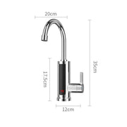 Waterside | Tankless Instant Hot Water Faucet with Digital Temperature Control for Kitchen Use