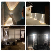 Weatherproof Metal Outdoor Light Fixture with Energy-Efficient LED – Ideal for Garden or Patio