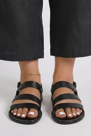 Wendy | Modern Flat Back-Strap Sandals