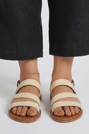Wendy | Modern Flat Back-Strap Sandals