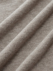 Winter | Fitted Mock Neck Wool-Blend Knit Top