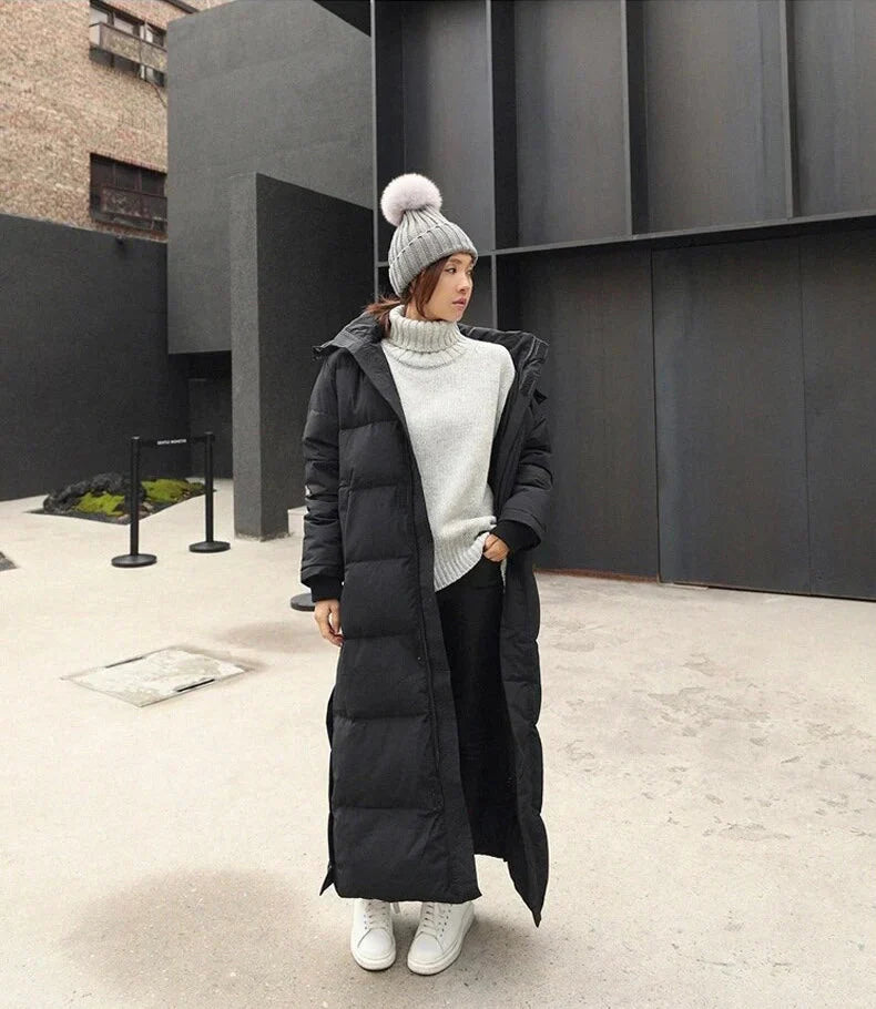 Biruvi | Women’s Long Puffer Coat