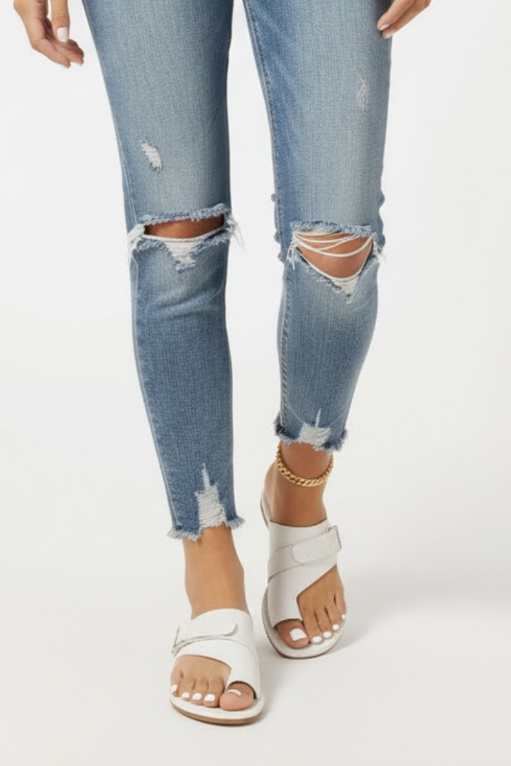 Wren | Open Toe Buckle Strap Sandals