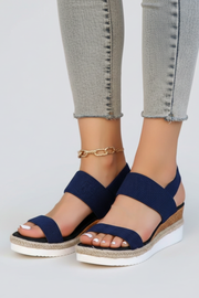 Xanthe | Stretch Fit Raised Sole Sandals