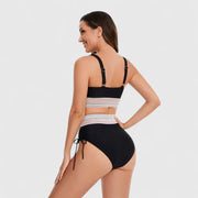 Yasmin | High-Waisted Two-Piece Bikini Set