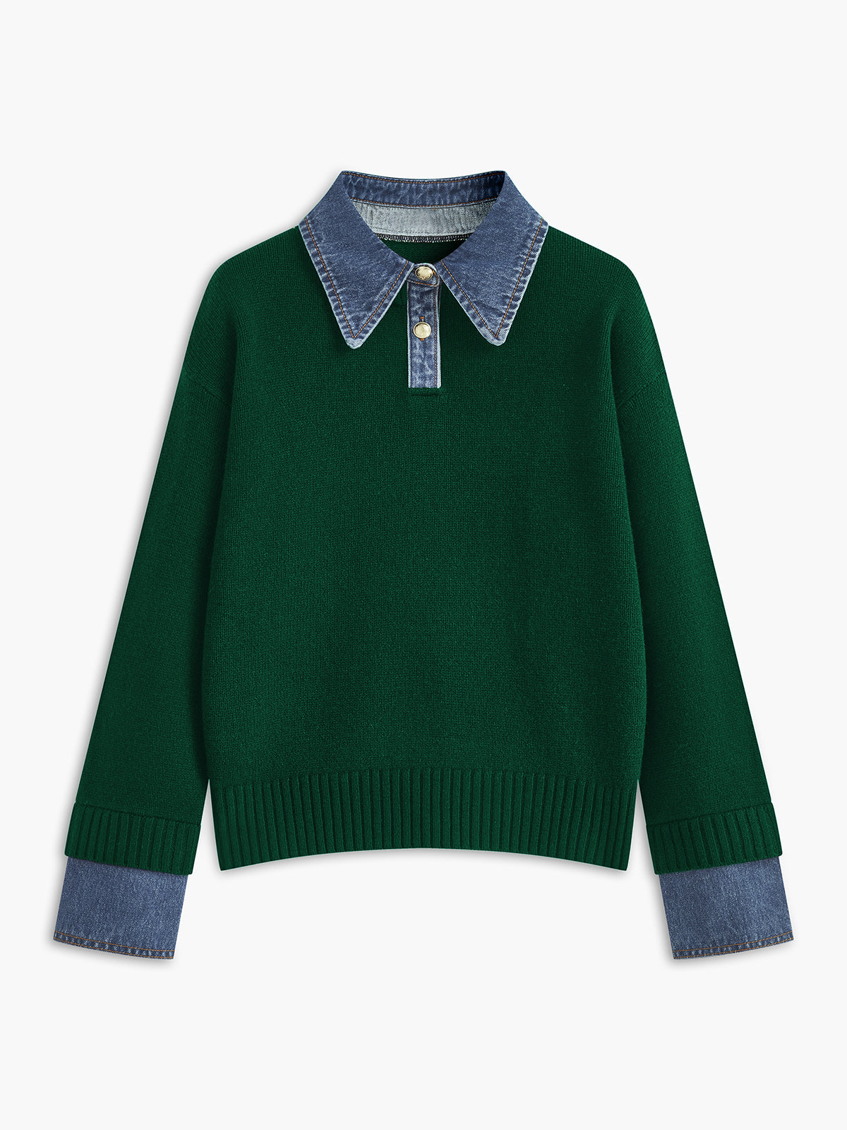 Zara | Panel Lapel Holiday Clothes Sweater